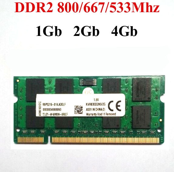Ʈ DDR2 RAM 1gb 2Gb 4Gb DDR2 800Mhz 667Mhz 533M..
